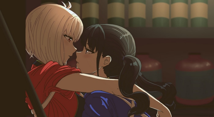 Nishikigi Chisato and Inoue Takina from Lycoris Recoil