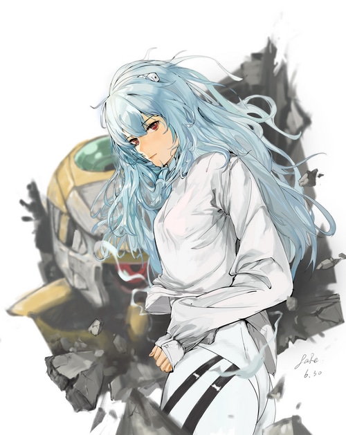 Ayanami Rei from Rebuild of Evangelion