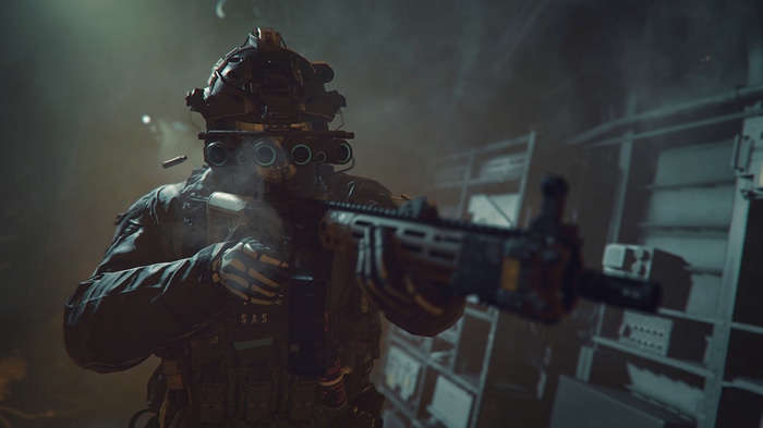 4K Call of Duty Modern Warfare II Soldier with Rifle