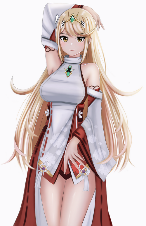 Hikari from Xenoblade Chronicles 2 fan art