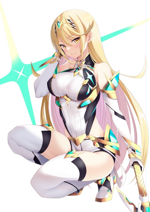 Hikari fan art from Xenoblade Chronicles 2