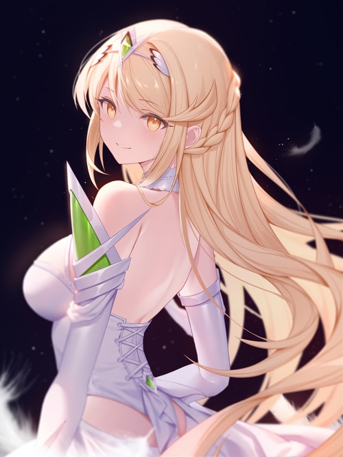 Hikari from Xenoblade Chronicles 2 fan art