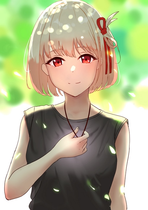 Nishikigi Chisato from Lycoris Recoil fan art