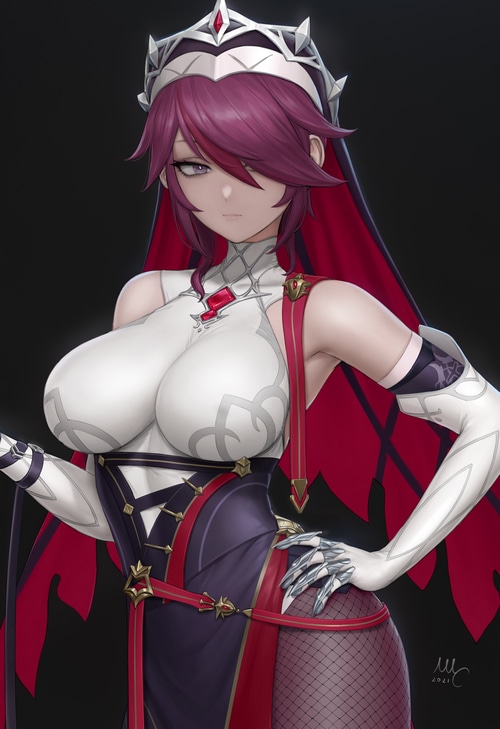 Rosaria from Genshin Impact