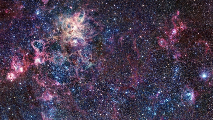 Tarantula Nebula in Space