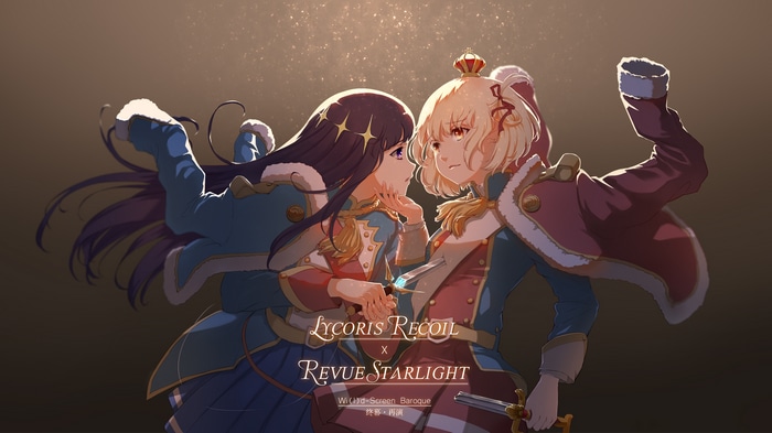 Lycoris Recoil x Revue Starlight Fan Art