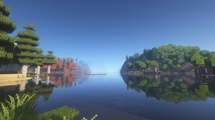 Minecraft with William Wythers Overhauled Overworld shaders