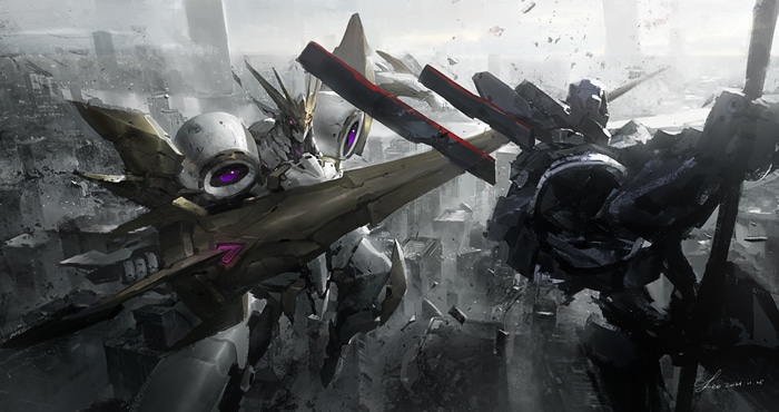 Yu-Gi-Oh! Mecha Battle in Ruined City