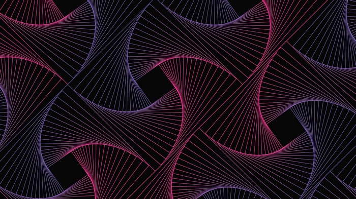 Abstract geometric pattern with gradient lines