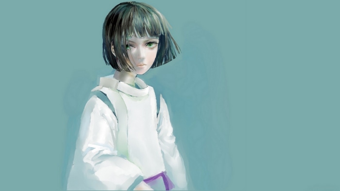 Chihiro and Haku from Spirited Away