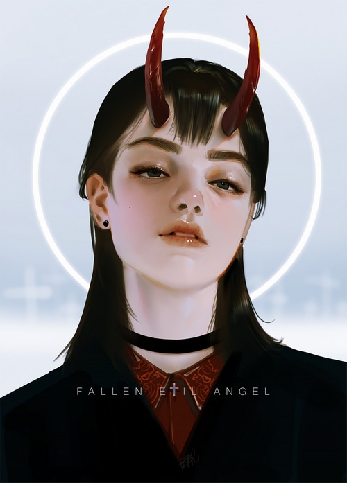 Fallen Angel by Peter Xiao