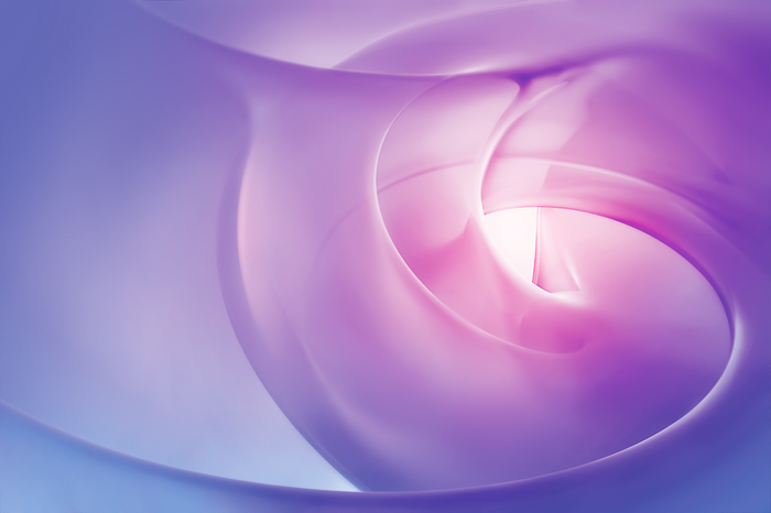 Abstract purple and pink swirl