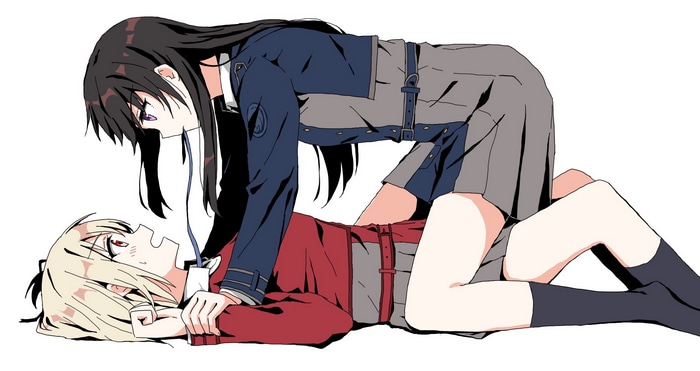 Nishikigi Chisato and Inoue Takina from Lycoris Recoil