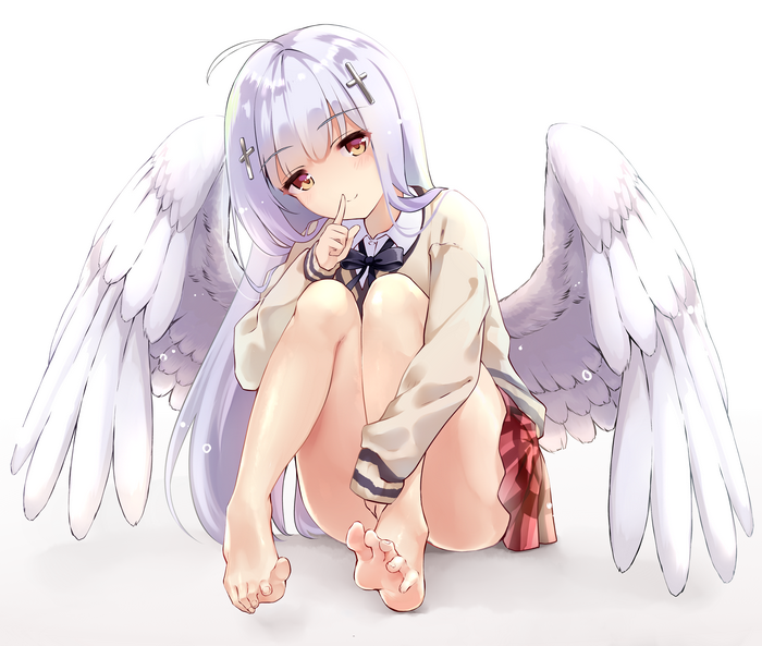 4K Angel Raphiel Shiraha Ainsworth with Wings