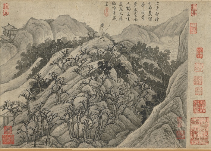 Landscape with a Scholar and a Pavilion