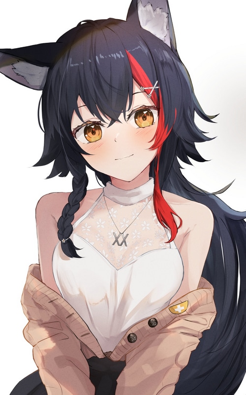 Ookami Mio, Hololive Virtual YouTuber Portrait