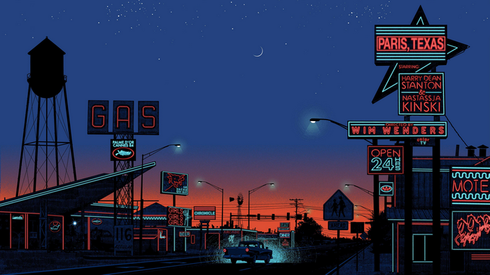 Paris, Texas Movie Poster