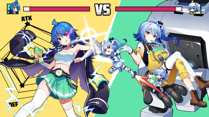 33 and 22 from Bilibili in a VS battle