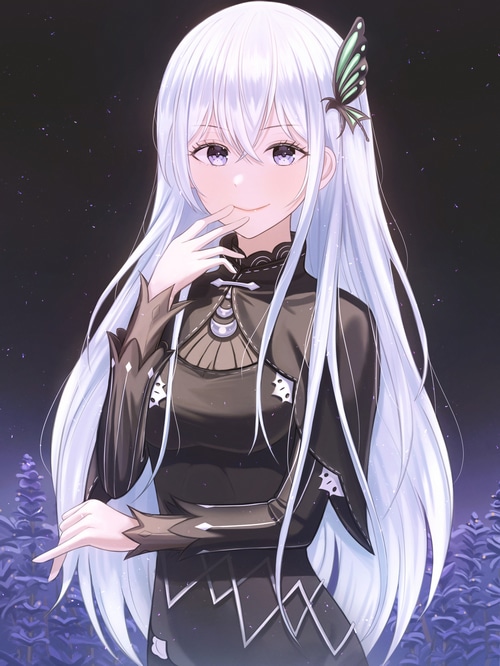 Echidna from Re:Zero fan art