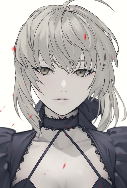 Saber Alter from Fate/Stay Night fan art