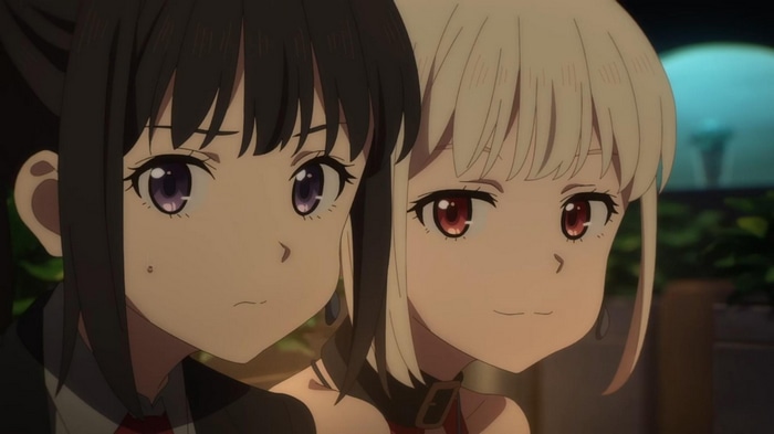 Nishikigi Chisato and Inoue Takina from Lycoris Recoil