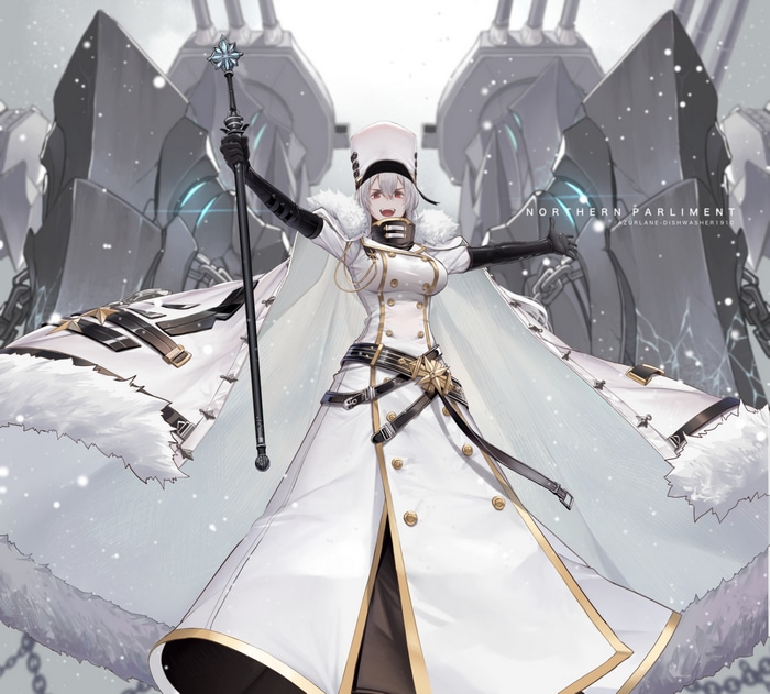 Sovetskaya Rossiya from Azur Lane with Northern Parliament