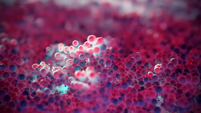 4K Blender 3D Abstract Spheres