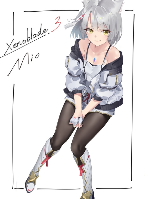 Mio from Xenoblade Chronicles 3 fan art