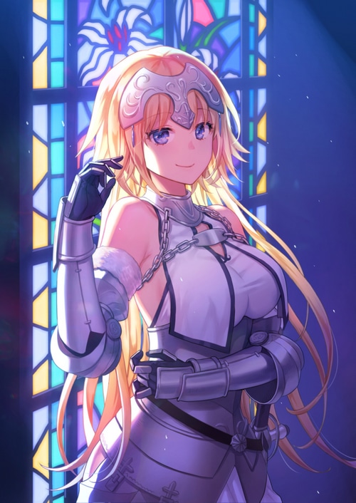 Jeanne d'Arc from Fate/Grand Order in Armor
