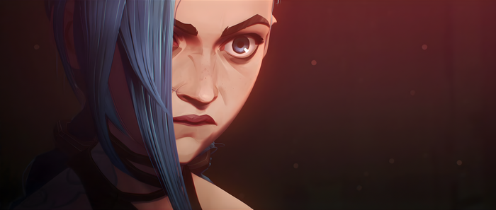 Jinx from Arcane, League of Legends