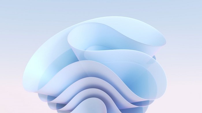 Windows 11 abstract blue and purple waves