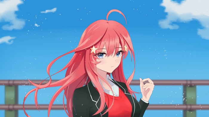 4K Fan Art of Itsuki Nakano from 5-toubun no Hanayome