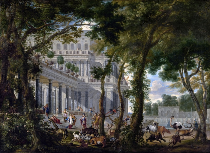 Ulysses at the Palace of Circe by Carl Borromäus Andreas Ruthart