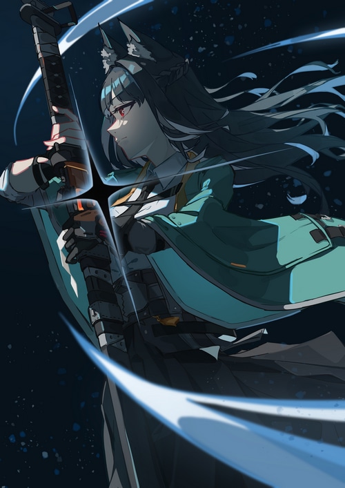 Miyabi from Zenless Zone Zero with Katana