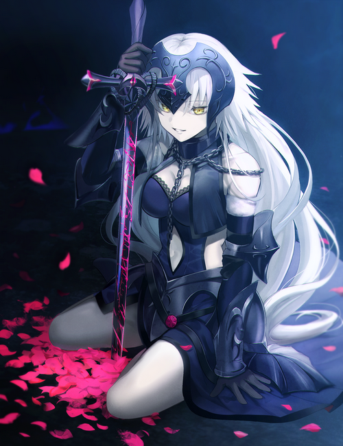 Jeanne d'Arc Alter with a sword