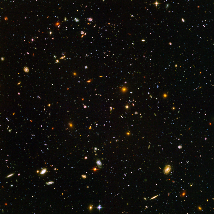 Hubble Ultra Deep Field: A Cosmic Tapestry of Galaxies
