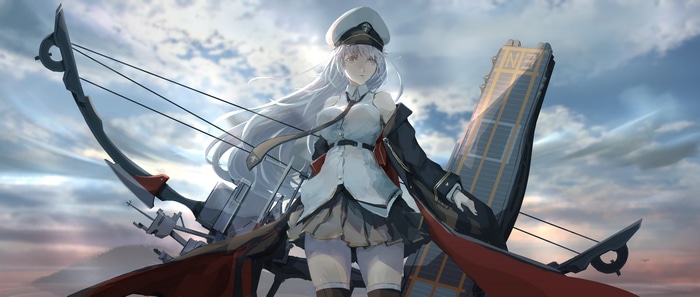4K Azur Lane Enterprise fan art