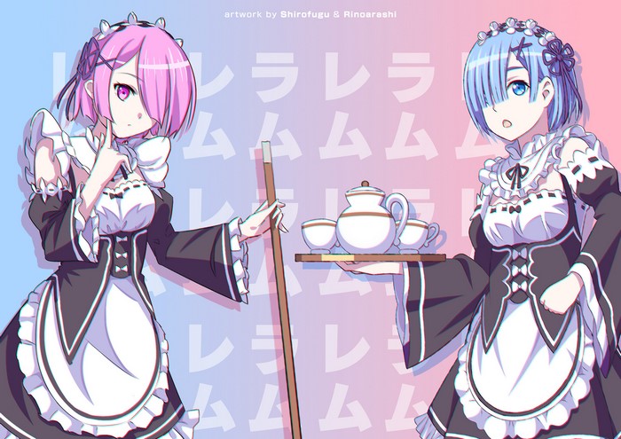 Ram and Rem from Re:ZERO