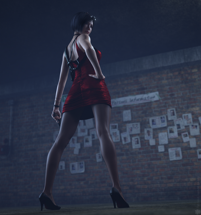 Ada Wong from Resident Evil 2 Remake