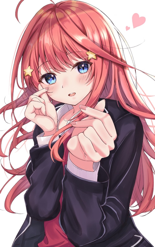 Nakano Itsuki from 5-toubun no Hanayome fan art