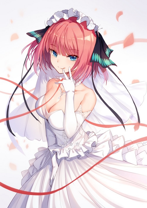 Nakano Nino in a Wedding Dress