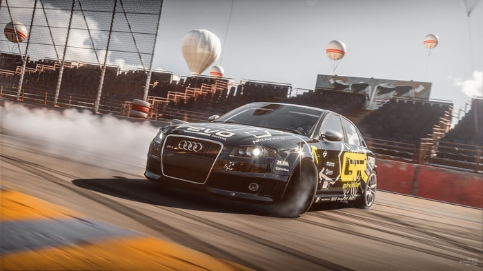 4K Audi drift car in Forza Horizon 5