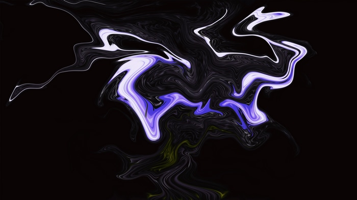 Abstract liquid fluid paint brush graphic design