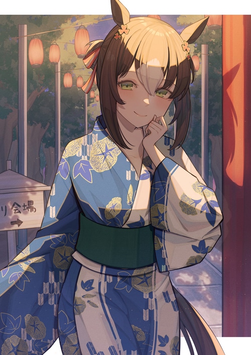 Uma Musume Pretty Derby Fan Art of Fine Motion
