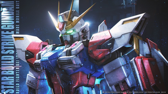 4K Star Build Strike Gundam