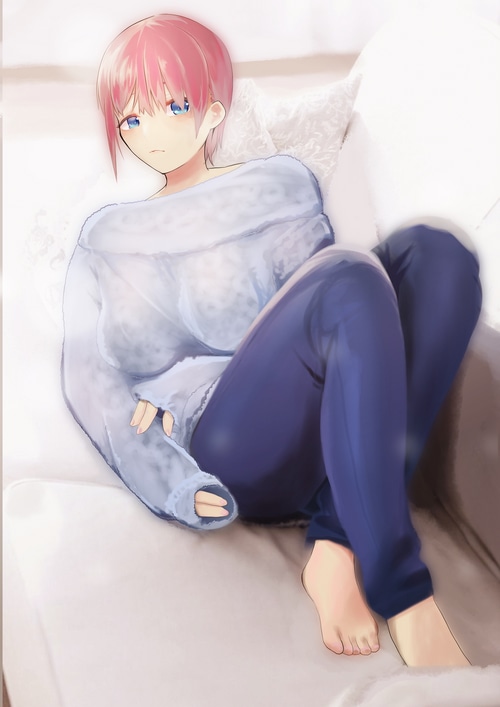 Nakano Ichika from 5-toubun no Hanayome fan art