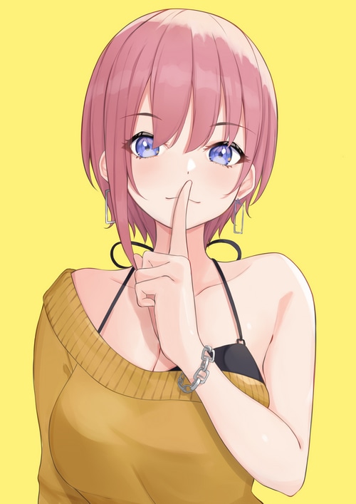 Nakano Ichika from 5-toubun no Hanayome fan art
