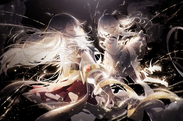 22 and 33 from Bilibili with closed eyes