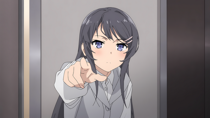 4K Anime screenshot from Sakurajima Mai