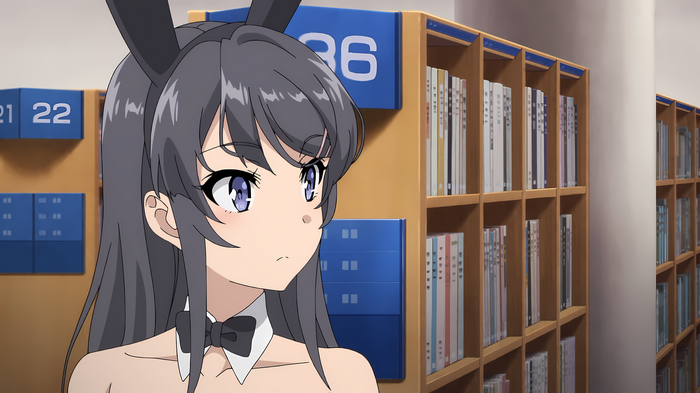 Sakurajima Mai in Seishun Buta Yarō wa Bunny Girl-senpai no Yume wo Minai